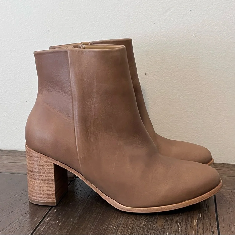 Nisolo Lia Block Heeled Booties Womens 7.5 - Picture 6 of 10